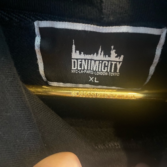 Denim City fully embroidered Trap Money Hoodie XL - Picture 6 of 11